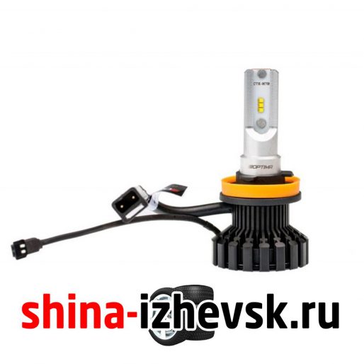 Лампа светодиодная Optima — H11-28 Вт-6000К, 2 шт. в Ижевске